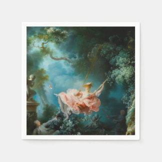 Serviette En Papier La Balançoire Fragonard