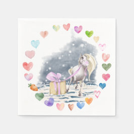 Serviette En Papier La Fête des chevaux