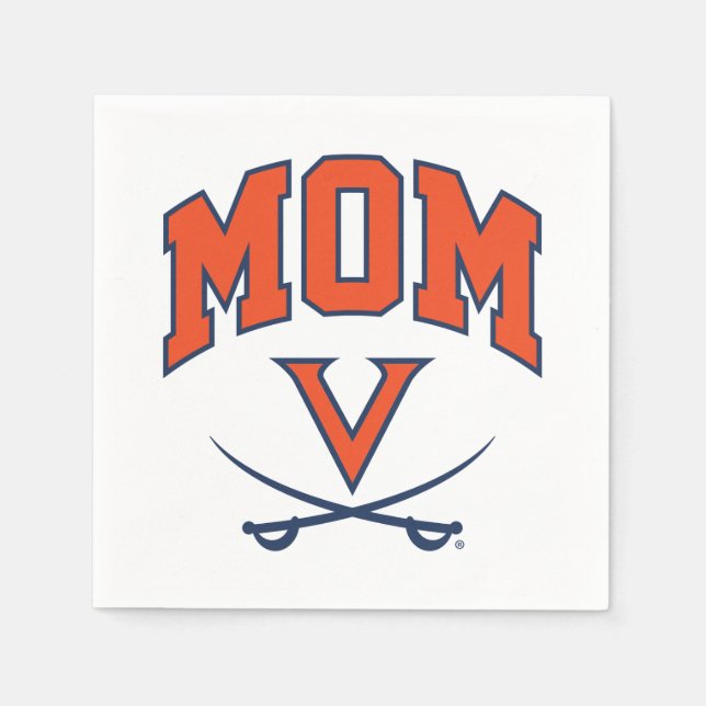 Serviette En Papier La mère de Virginia Cavalier (Devant)