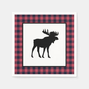 Serviette En Papier La montagne sauvage de Deer Antler