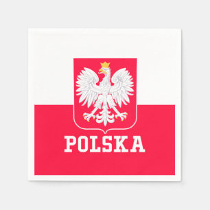 Serviette En Papier La Pologne