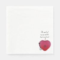 La pomme de mon oeil et la clé de mon coeur