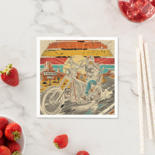 Serviette En Papier La route mère