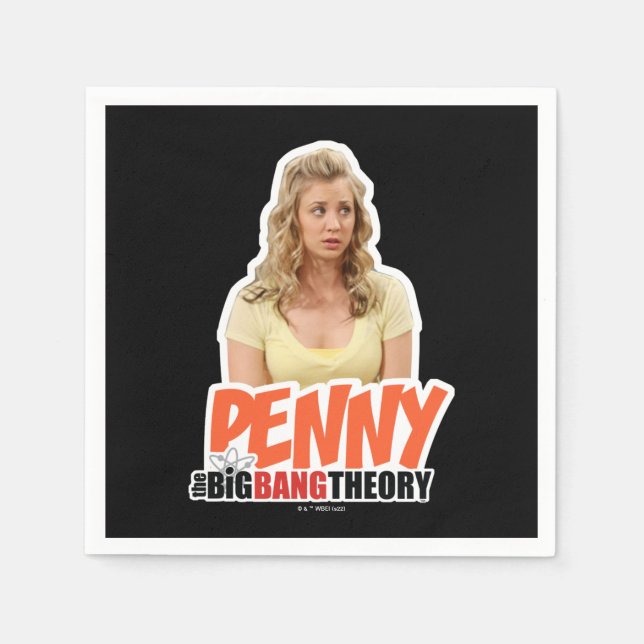 Serviette En Papier La théorie du Big Bang | Penny (Devant)