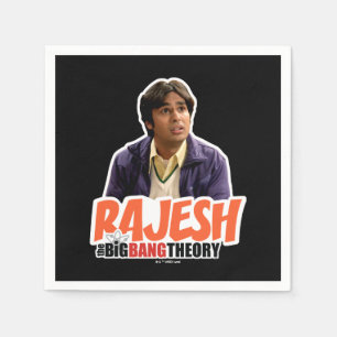 Serviette En Papier La théorie du Big Bang Rajesh