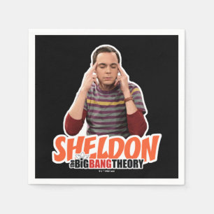 Serviette En Papier La théorie du Big Bang Sheldon
