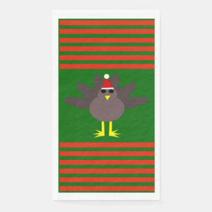 Serviette En Papier La Turquie de Noël