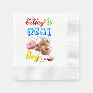 Serviette En Papier La vaisselle à manger est une vraie joie
