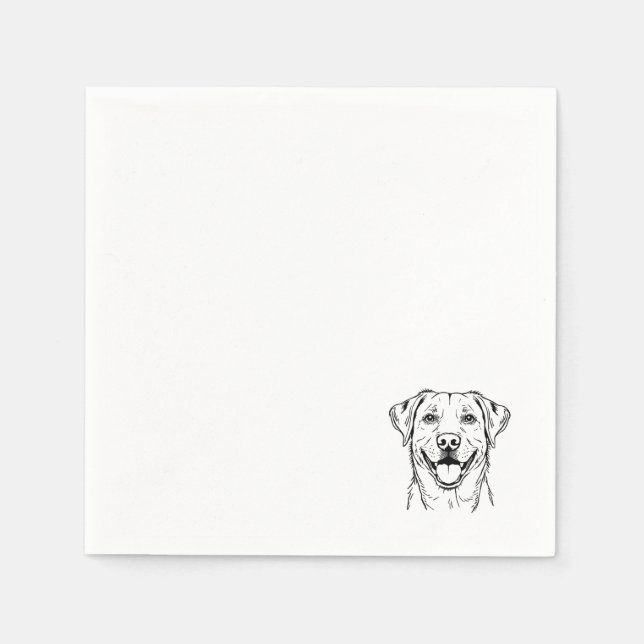 Serviette En Papier Lab Napkin (Devant)