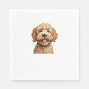 Serviette En Papier Labradoodle australien