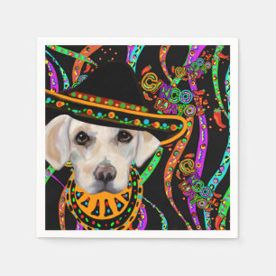 Serviette En Papier Labrador Retriever