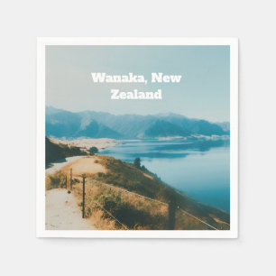 Serviette En Papier Lac Wanaka, Île du Sud, Nouvelle-Zélande