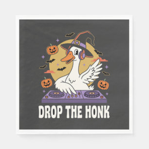 Serviette En Papier Lâchez Le Klaxon Halloween DJ Oie