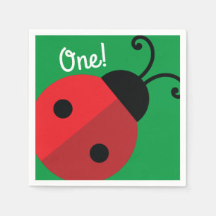 Serviette En Papier Lady Bug Cute Anniversaire de enfant Party