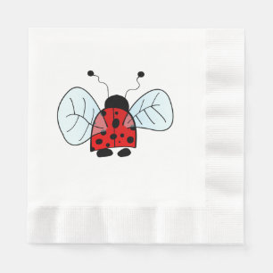 Serviette En Papier Ladybird