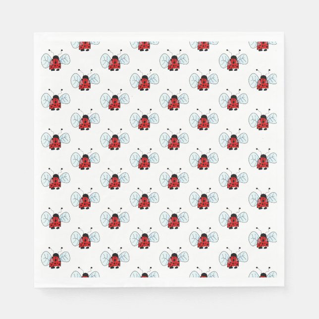 Serviette En Papier Ladybird (Devant)