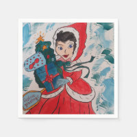 L'aide de Père Noël en papier