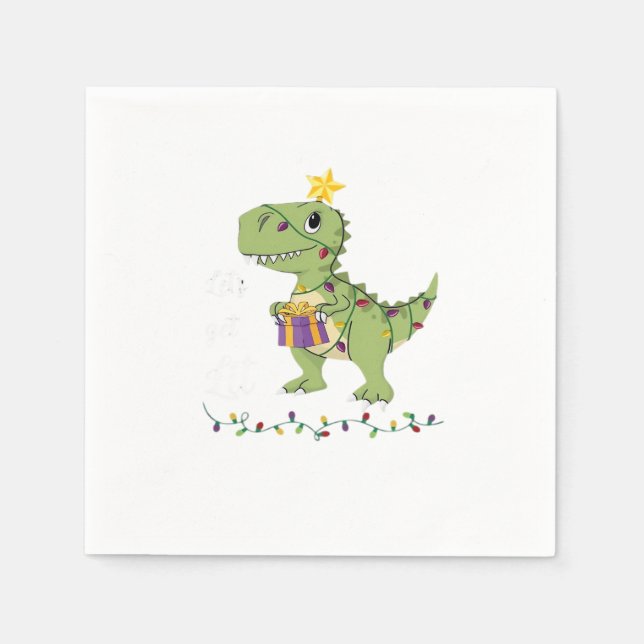 Serviette En Papier Laissons-nous tomber la classique de Noël (Devant)