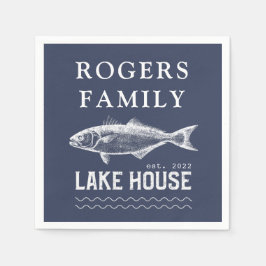 Serviette En Papier Lake House Nom de famille