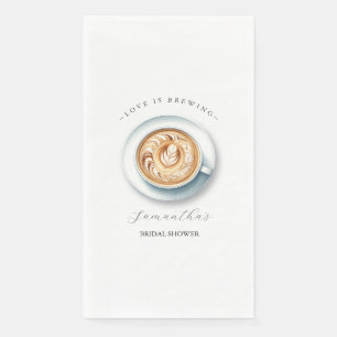Serviette En Papier L'amour brasse la Fête des mariées