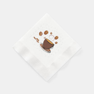 Serviette En Papier L'amour du café