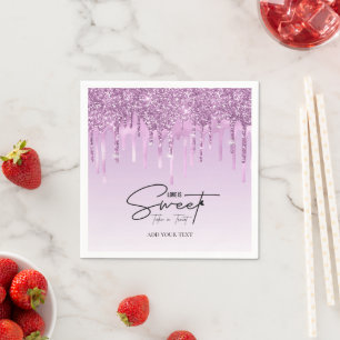 Serviette En Papier L'amour est doux, s'il vous plaît prenez une fête 