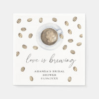 L'amour est en train de brasser Café nuptiale douc