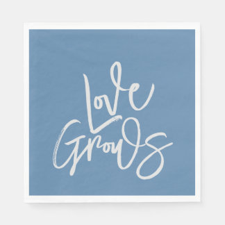 Serviette En Papier L'amour grandit