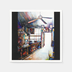 Serviette En Papier L'amour n'est pas un mur, c'est un pont