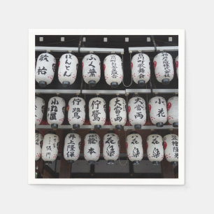 Serviette En Papier Lanterns japonais