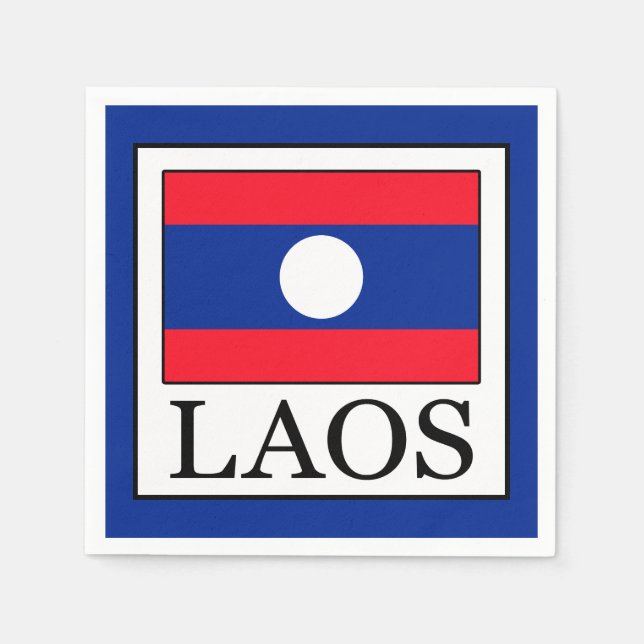 Serviette En Papier Laos (Devant)