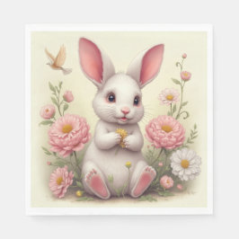 Serviette En Papier Lapin