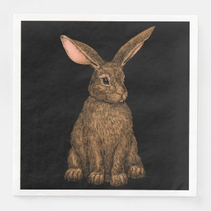 Serviette En Papier Lapin 3