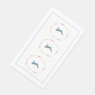 Serviette En Papier Lapin Rose Papier d'Oeufs Papier d'invité serviett
