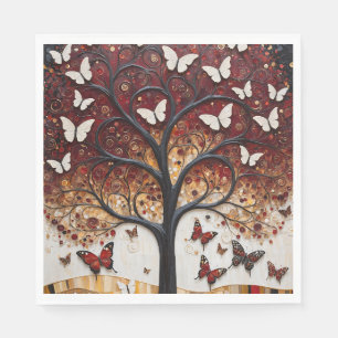 Serviette En Papier L'Arbre de Métamorphose