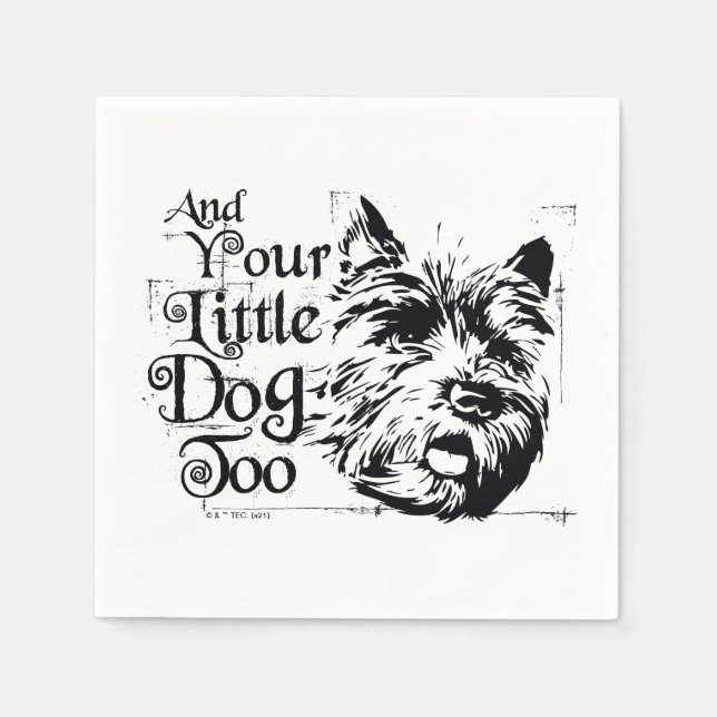 Serviette En Papier L'Assistant D'Oz™ | Et Ton Petit Chien Aussi (Devant)