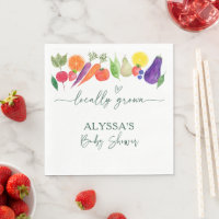 Le Baby shower des fermiers cultivés localement