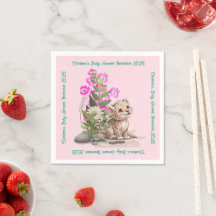 Le Baby shower du petit léopard