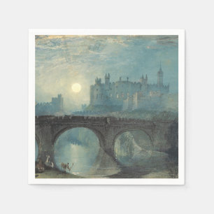 Serviette En Papier Le château William Turner Alnwick