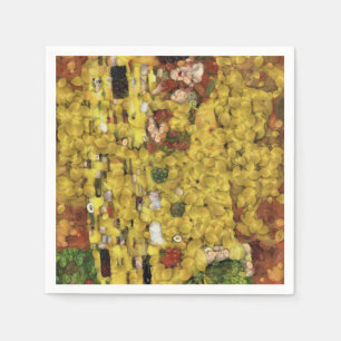 Serviette En Papier Le Citron Baiser Légumes Découpage Spoof Art