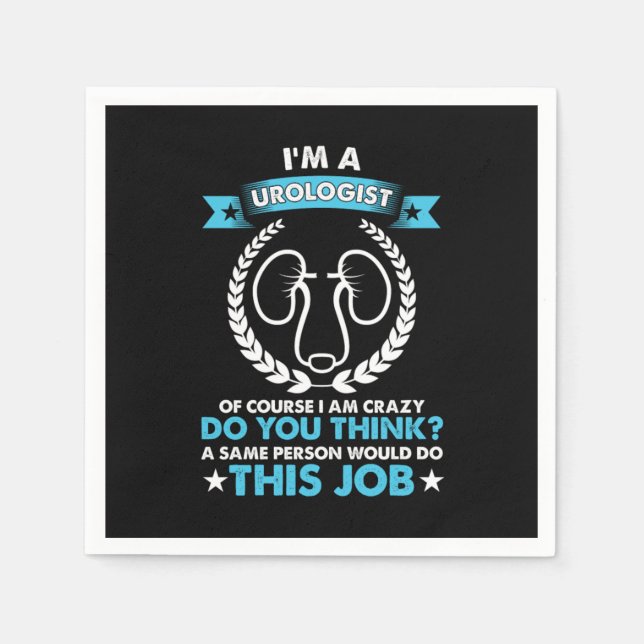 Serviette En Papier Le Docteur Urology (Devant)