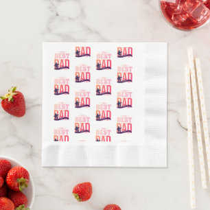 Serviette En Papier Le Meilleur Papa du Monde