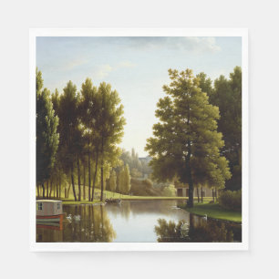Serviette En Papier Le Parc de Mortefontaine (par Bidaud)