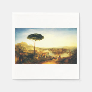 Serviette En Papier Le pèlerinage de Childe Harold par Joseph Turner