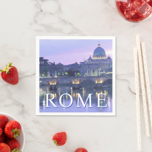 Serviette En Papier Le Vatican Rome, Italie