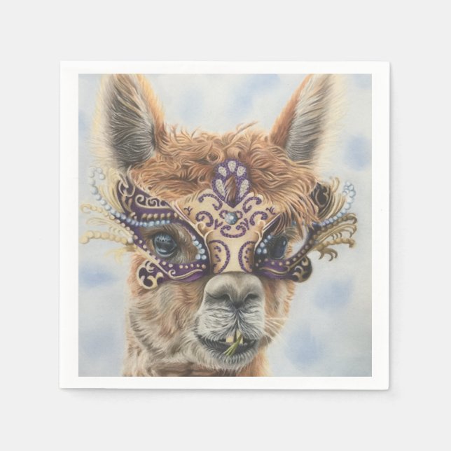 Serviette En Papier Le Who's Dat ? ! (Devant)