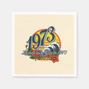 Serviette En Papier légendes sont nées en 1973