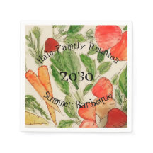 Légumes de jardin aquarelle lumineux