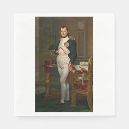 Serviette En Papier L'empereur Napoléon Bonaparte aux Tuileries