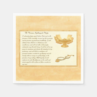 Serviette En Papier L'engagement de Florence Nightingale